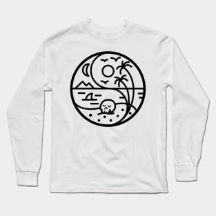 The abandoned island Long Sleeve T-Shirt